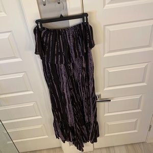 Bohemian jumpsuit that looks like a dress